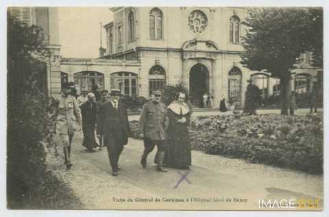 Visite du Général de Castelnau (Nancy)